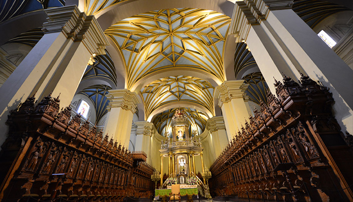 秘鲁库斯科大教堂内部